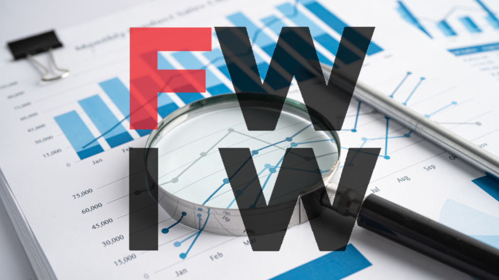 image of data charts and graphs with the fur what its worth logo